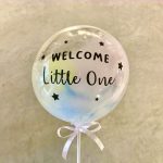 "Welcome Little One" in pastel sky +RM39.00