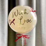 "With love" in peach +RM39.00