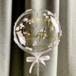 "Happy Birthday" in sakura rain +RM39.00